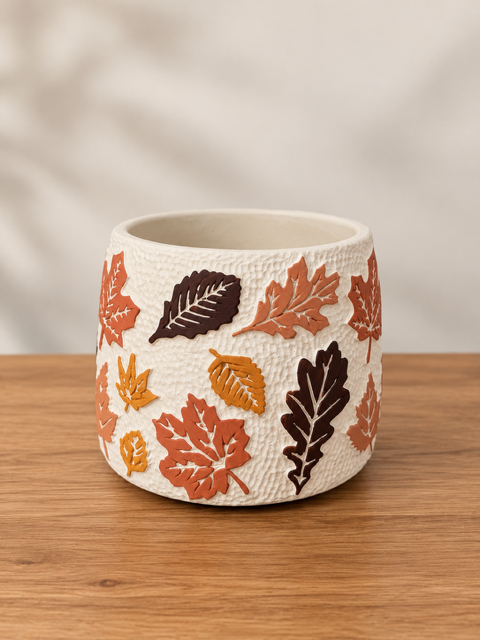 Autumn Leaf Planter