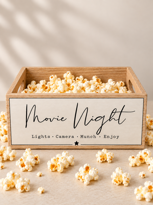 Movie Night Snack Crate